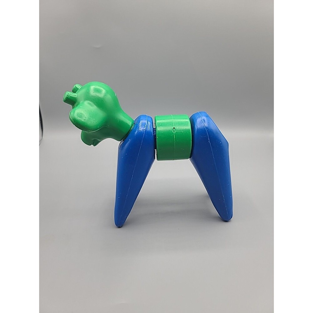 Vintage Tupperware Tupper Toys Zoo It Yourself Animals Elephant Dog Giraffe Head - Picture 9 of 16
